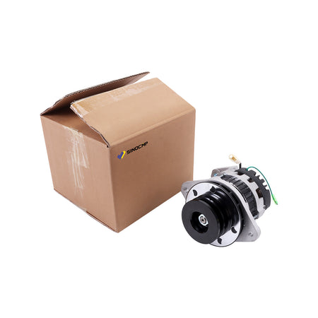 24V 45A Alternator 300901-00007 65.26101-7153A for Doosan Daewoo Engine P222LE - Sinocmp Package