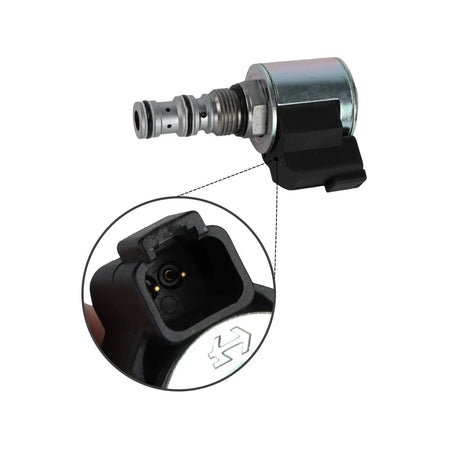 251-3268 Válvula solenoide de 24 V para Caterpillar 120M 627K 140M 623H 627K 770 772 - Detalle del enchufe