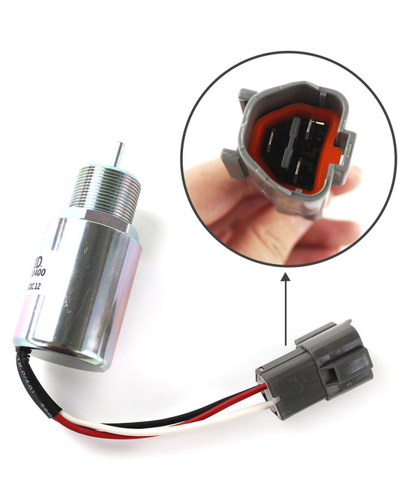 Solenoide de parada 30A87-10400 12V para Mitsubishi S3L2-61SD S3L2-61SDH