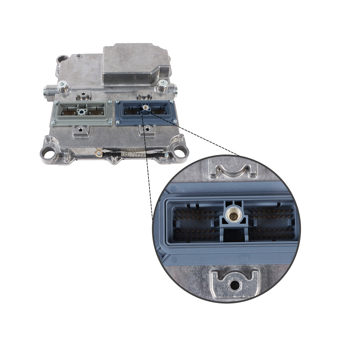 331-7539 286-3683 Controlador de motor ECU programado para máquinas Caterpillar