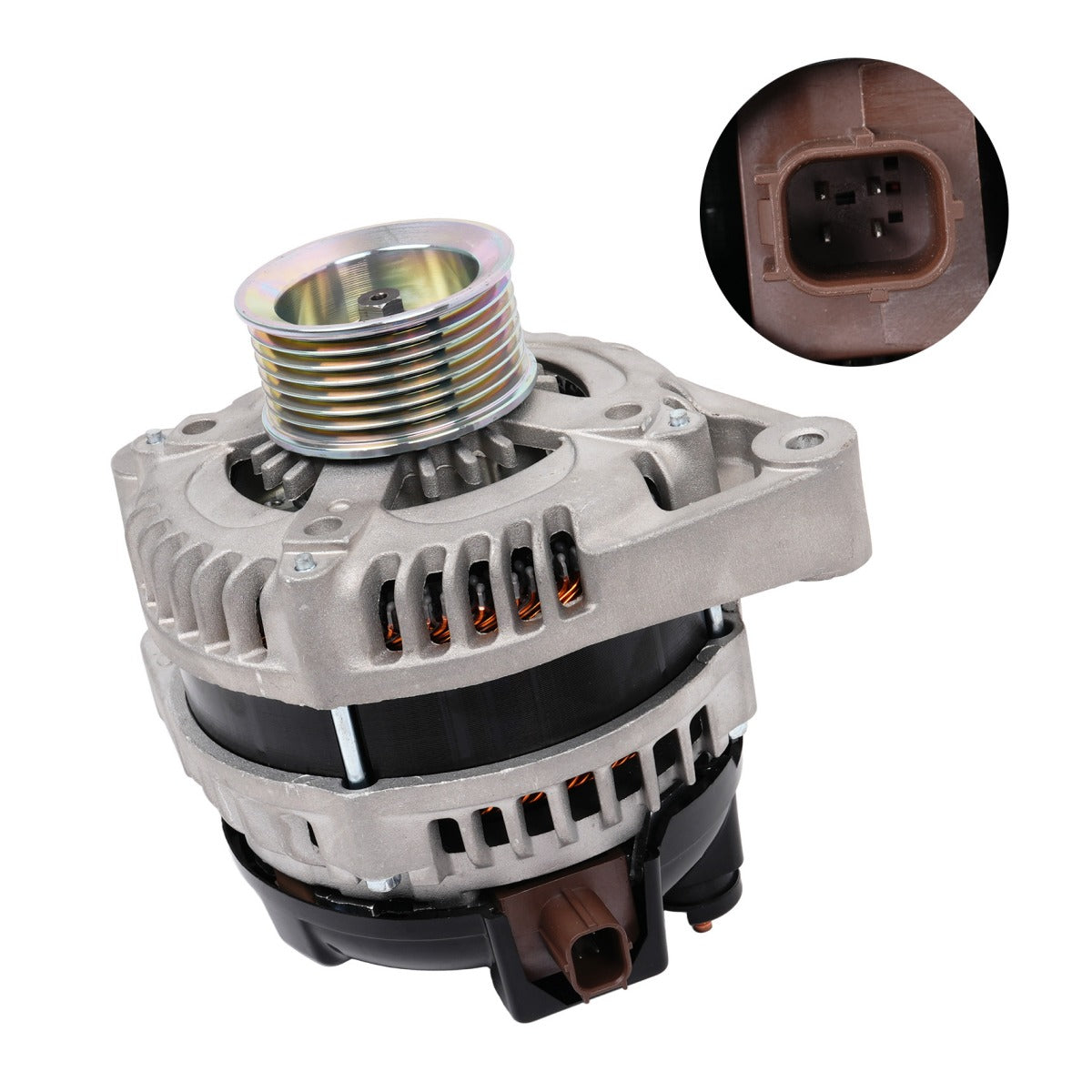 3342947A 11390 Alternador 130A/7PK para Honda Accord Acura TSX L4 2.4L - Detalhe do plugue