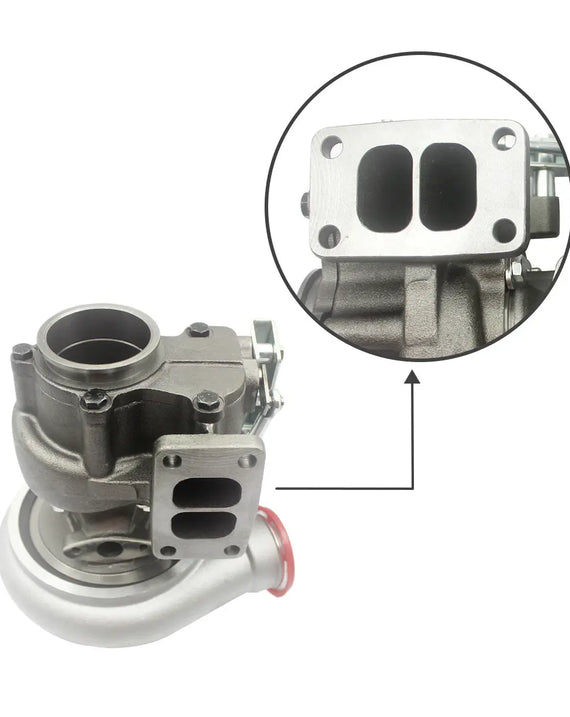 3598036 Turbocompresor para piezas del motor Komatsu PC220-7 SA6D102