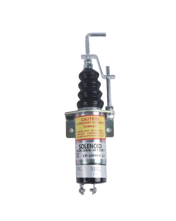 366-07197 SA-3405T 1502-12C7U2B2S1 Válvula solenoide de parada de cierre para motor diésel Cummins