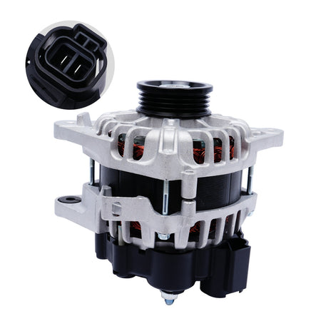 3730022650 11011 alternador 90A/4PK para Hyundai Accent 2000-2005 - Detalhe do plugue