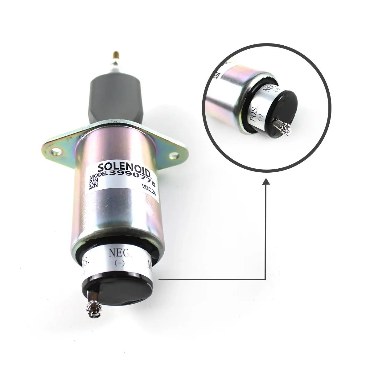 3906776 SA-3152-24 Fuel Shutdown Solenoid Valve for Cummins 4BT 6C Eng