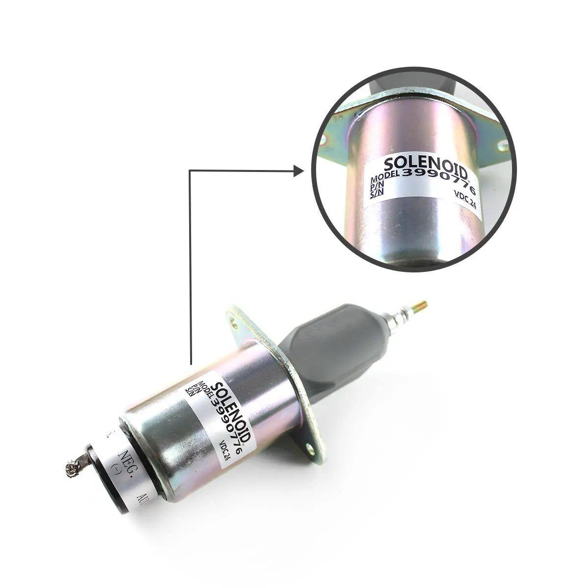 3906776 SA-3152-24 Fuel Shutdown Solenoid Valve for Cummins 4BT 6C Eng