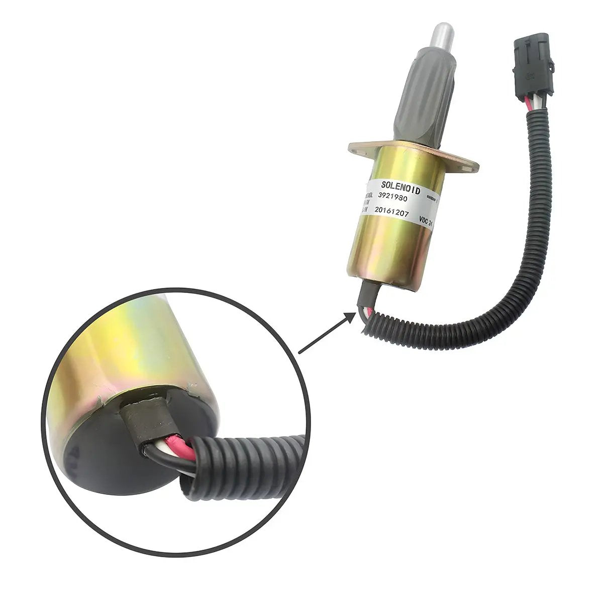 3921980 3921980 Shutdown Solenoid Valve for Cummins 6CT 6CTA Engine