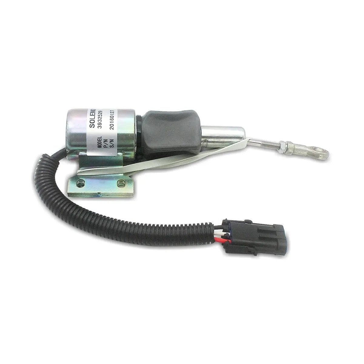 Elettrovalvola Di Arresto 12V SINOCMP 3991167 Per Cummins 4BT Hyundai R130 R170 – 3 Mesi Garanzia