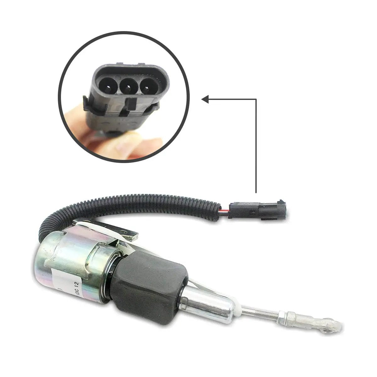 3932529 SA-4756-12 12V Stop Shut Off Solenoid Valve for Cummins 4BT/6B