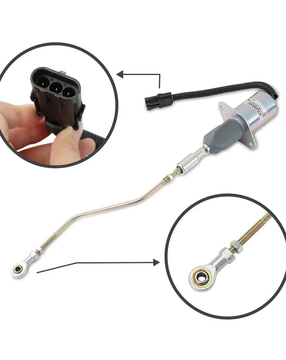 3935457 SA-4762-24 Válvula solenoide de cierre de combustible de 24 V para Cummins 4BT 6BT 5.9L 8.3L