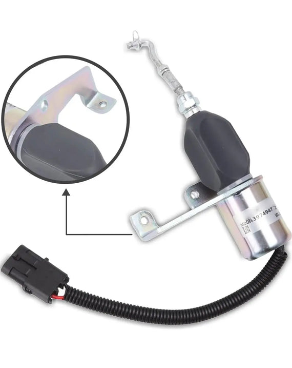 3974947 SD-008A2 D59-105-06 Válvula solenoide de apagado de combustible para motor Cummins 6BT