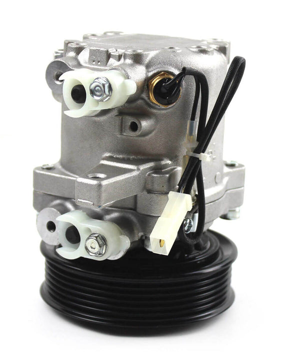 3P999-00620 A/C Compressor Air Compressor SVO7E 6 GROOVE AC Compressor Clutch Assy for Kubota M135GX GXDTC M136 SV07E