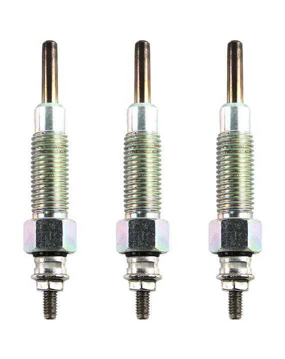 3 bujías incandescentes 3LB1 3LD1 8-97106549-4 para motor Isuzu Hitachi JCB excavadora generador