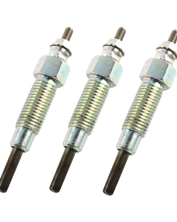 3 bujías incandescentes 3LB1 3LD1 8-97106549-4 para motor Isuzu Hitachi JCB excavadora generador