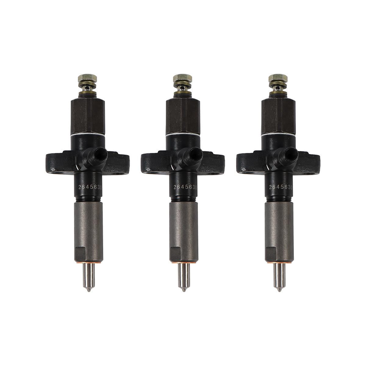 3PCS Fuel Injector 2645630 for Perkins 3.1524 D3.152 Engine Massey Ferguson Tractor 135 145 148 230 240 250 550 560