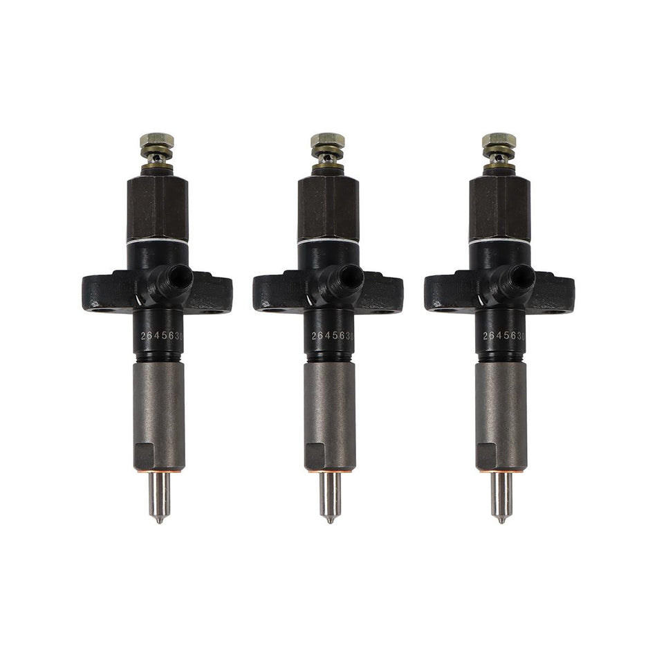 3PCS Fuel Injector 2645630 for Perkins 3.1524 D3.152 Engine Massey Ferguson Tractor 135 145 148 230 240 250 550 560