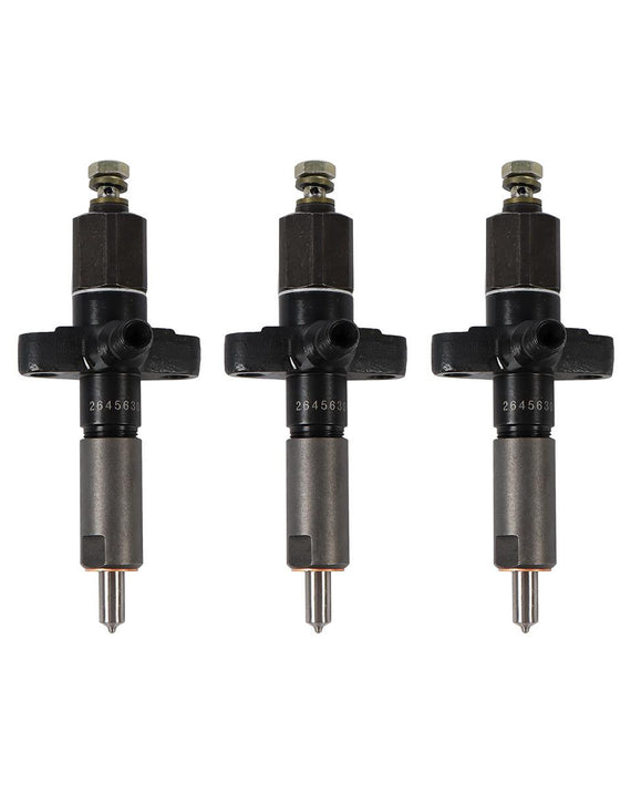 3PCS Fuel Injector 2645630 for Perkins 3.1524 D3.152 Engine Massey Ferguson Tractor 135 145 148 230 240 250 550 560