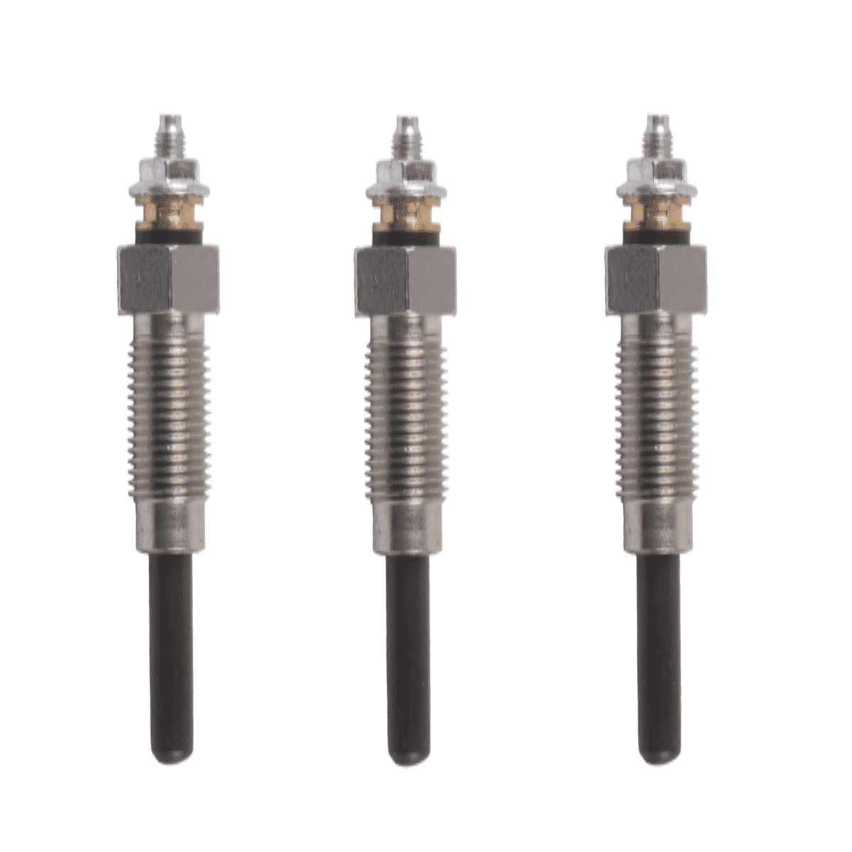 3PCS Glow Plug 30L66-00302 for Mitsubishi L3E S3L2 S4L2 Engine