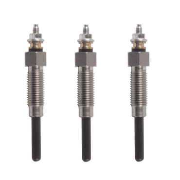 Jeu de bougies de préchauffage 3 pièces, pour moteur Mitsubishi L3E S3L2 S4L2