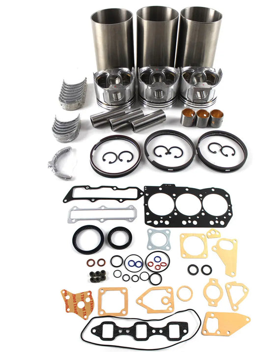 Kit de reconstrucción de motor 3TNE82A para excavadora Kobelco SK30SR SK35SR-1
