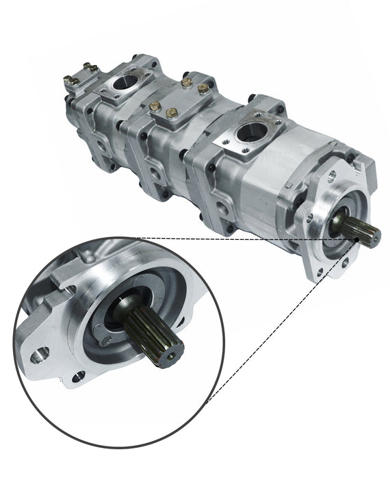 Bomba hidráulica 423-62-H4110 para cargadora de ruedas Komatsu WA380-3 WA380-3H