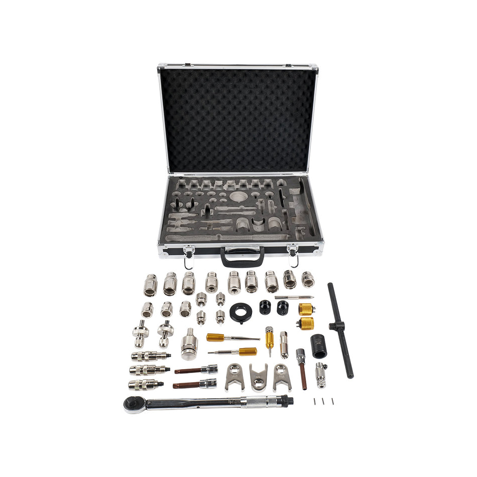 42PCS Common Rail Injector Repair Tools Set Kit for Bosch Denso Komatsu - Sinocmp