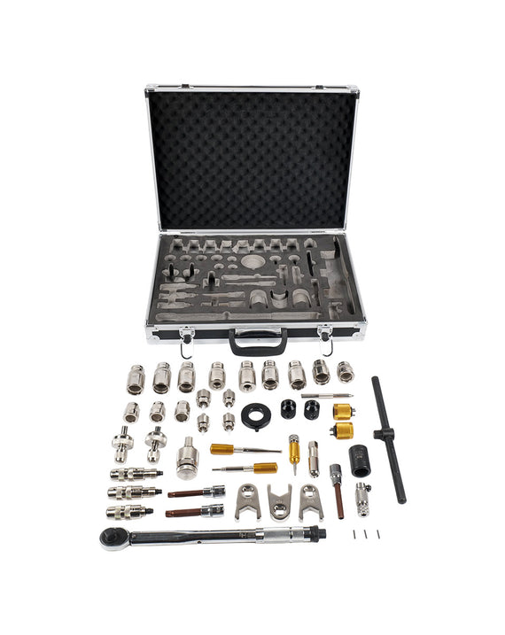 Juego de herramientas de reparación de inyector Common Rail, 42 Uds., para Bosch Denso Komatsu