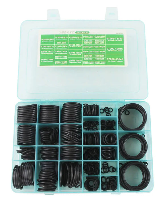 Kit de vedação de juntas de caixa de anel-O 435PCS para escavadeira Komatsu PC200 PC300