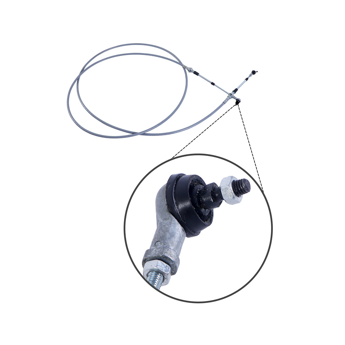 4437891 Throttle Cable for Hitachi Excavator ZX270-1 - Detail