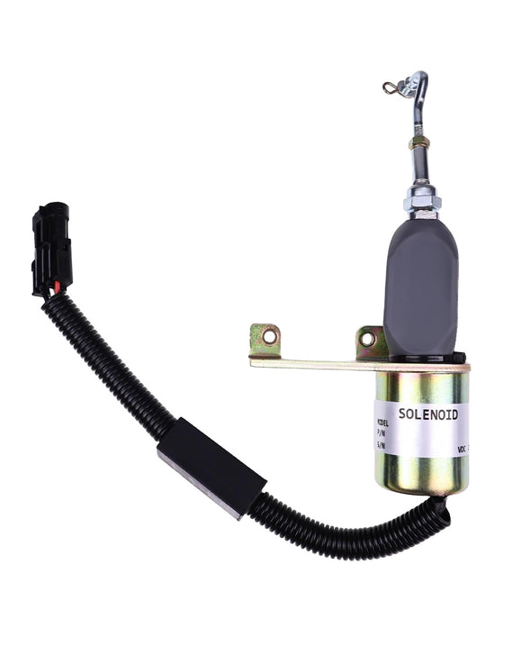 4942879 D59-002-01A 5295567 válvula solenóide de parada de desligamento 24V para motor de escavadeira Cummins 6CT 8.3C