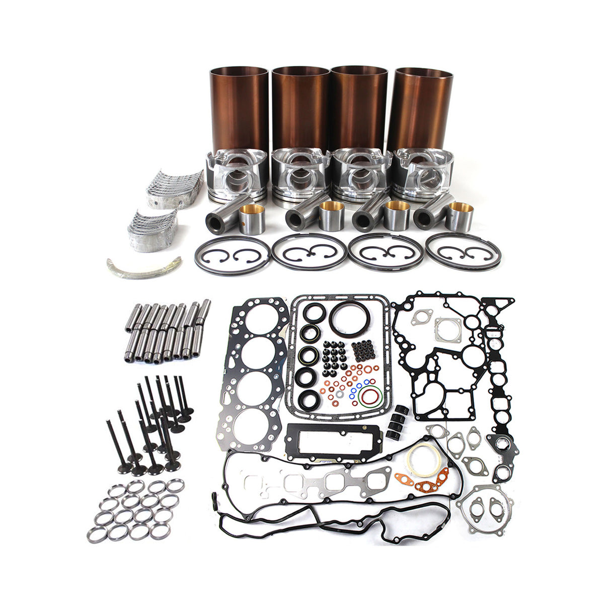 4JJ1 Engine Rebuild Kit for Isuzu NQR NKR NPR ELF NHR Truck Parts