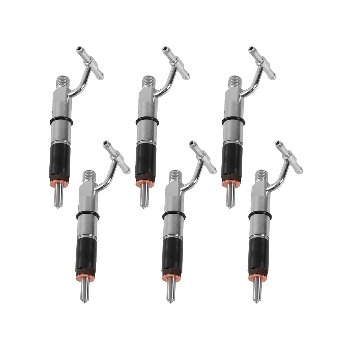 6PCS Fuel Injector 32A61-05010 093500-5870 for Mitsubishi Engine S4S S4S-D S6S