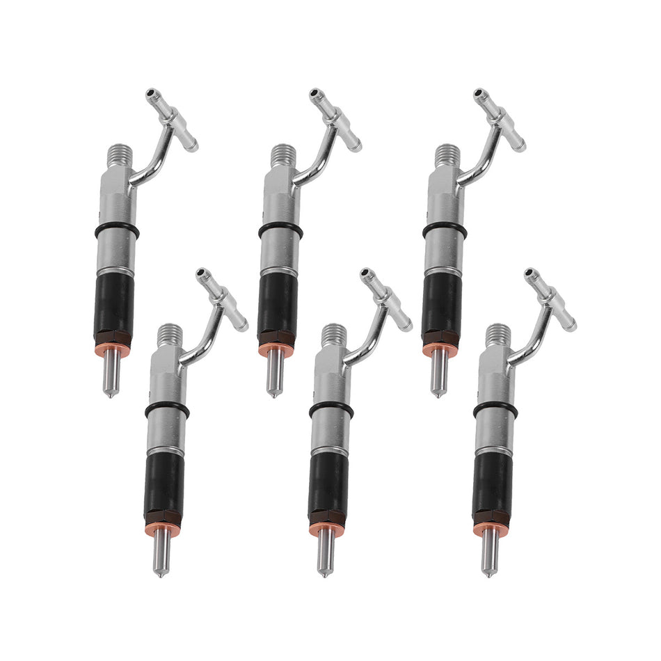 6PCS Fuel Injector 32A61-05010 093500-5870 for Mitsubishi Engine S4S S4S-D S6S