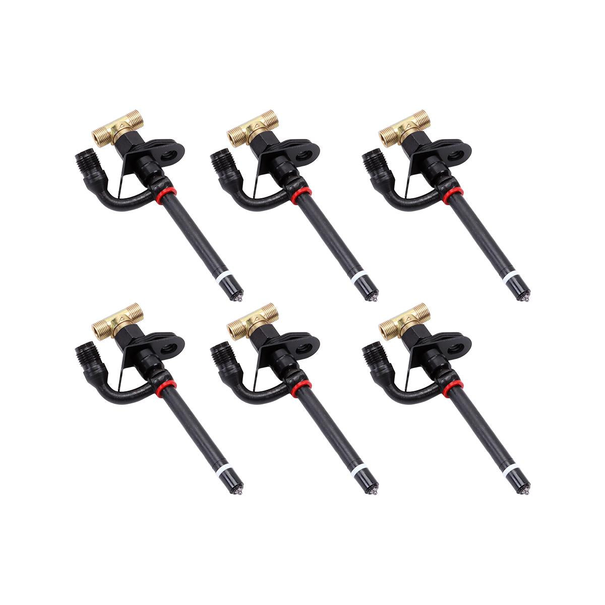 4PCS/6PCS Fuel Injector RE36935 RE36936 SE500821 for John Deere Tractor 4039D 4039T 4045D - 6PCS