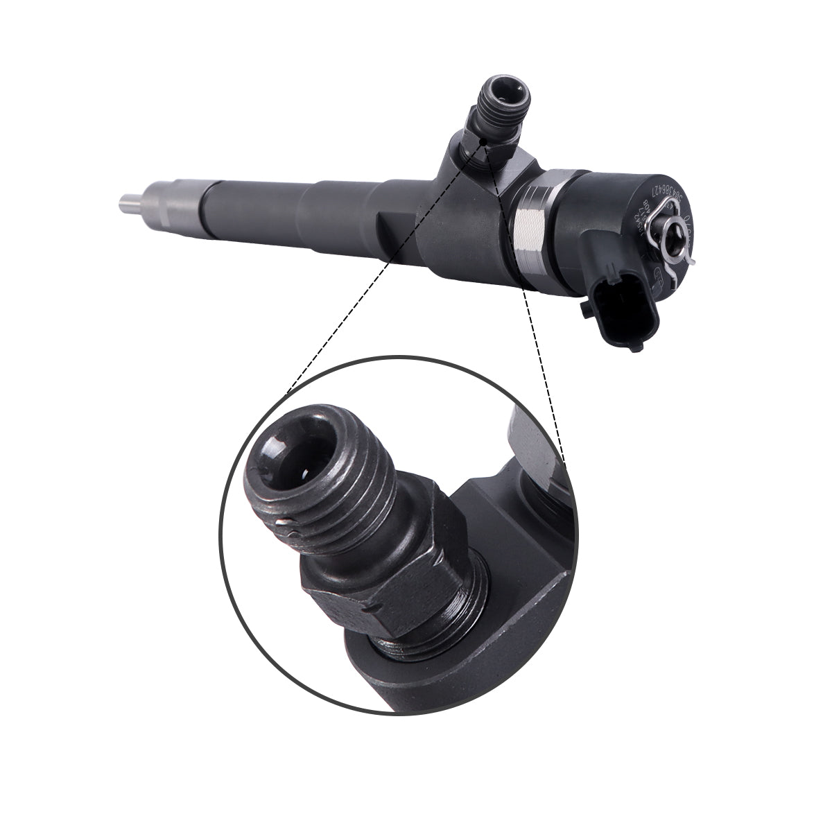 Injecteur de carburant 0445110435, 4 pièces, pour moteur Fiat Iveco Ducato 2.3D, détail