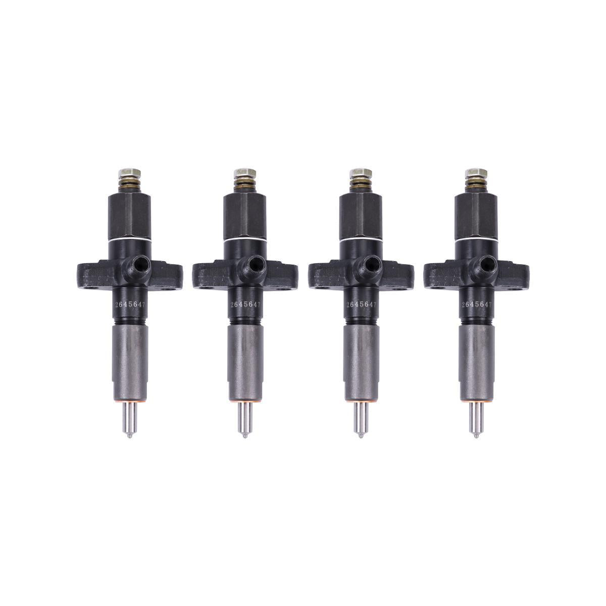 4PCS Fuel Injector 2645647 for Perkins 4.236 T4.236 Engine