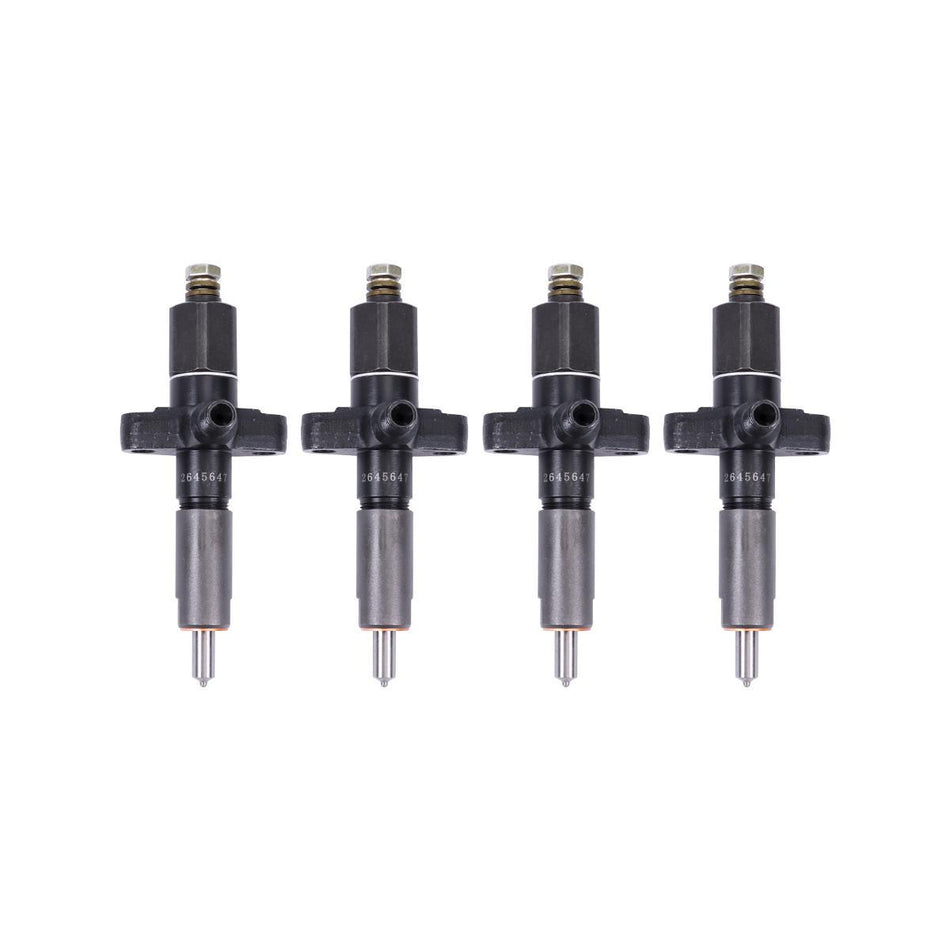 4PCS Fuel Injector 2645647 for Perkins 4.236 T4.236 Engine
