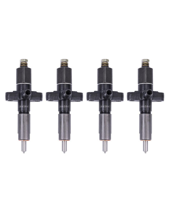 Injecteur de carburant 2645647 pour moteur Perkins 4.236 T4.236, 4 pièces