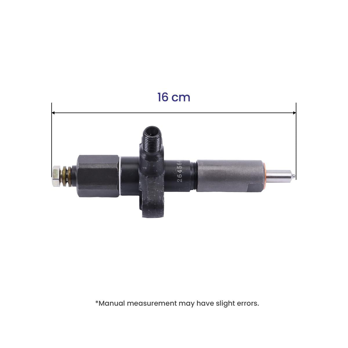 4PCS Fuel Injector 2645647 for Perkins 4.236 T4.236 Engine - Dimension