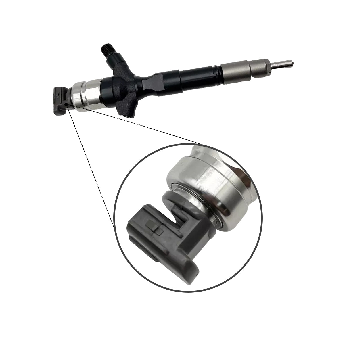 4PCS Fuel Injector 295050-0460 2950500460 for Toyota Hilux 1KD-FTV 2KD-FTV D-4D - Sinocmp