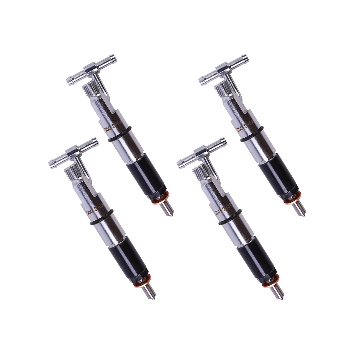 4PCS Fuel Injector 300-2952 239-0734 - Sinocmp