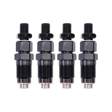 4 inyectores de combustible 8971296140 para motor Isuzu 4LE1 4LE2