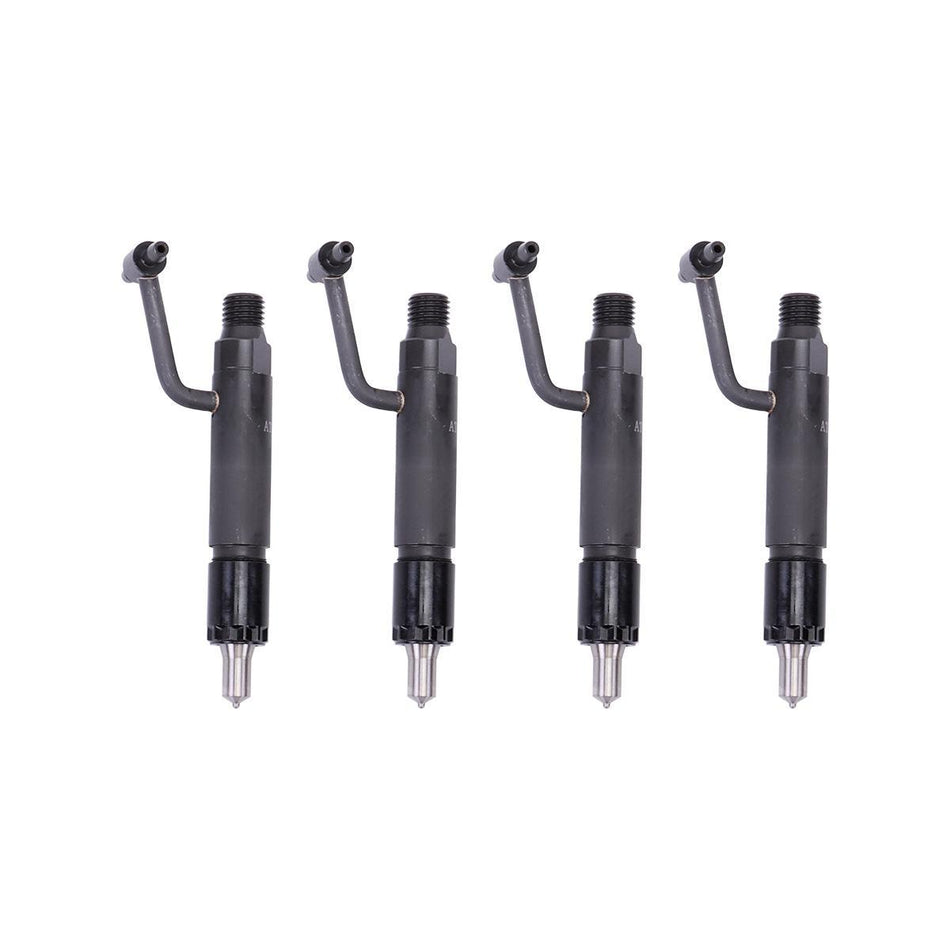 4PCS Fuel Injector AT110293 for John Deere 790 870 1070 4300 Yanmar Engine 3TNE84 3TNE88