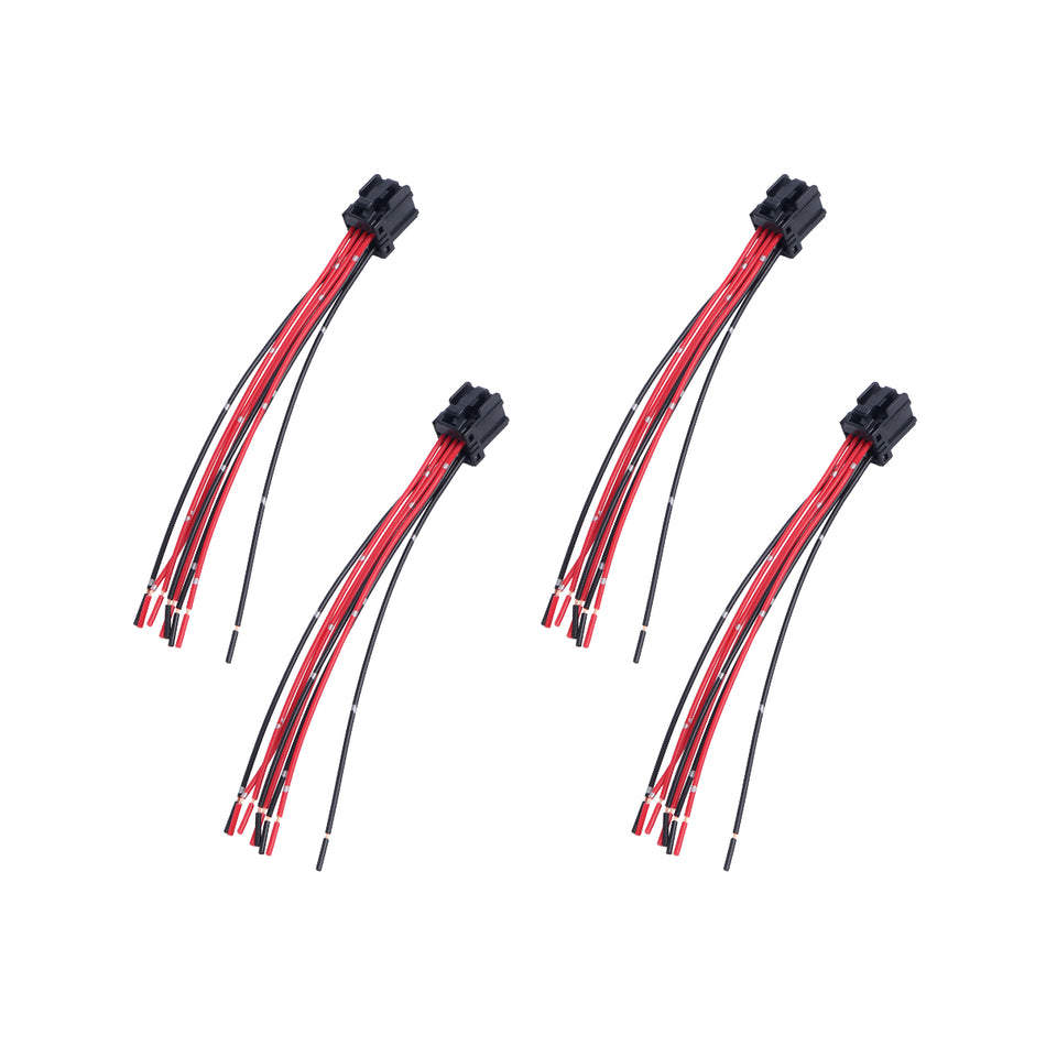 4PCS Monitor Connector for Kobelco SK200-6 SK200-6E Excavator