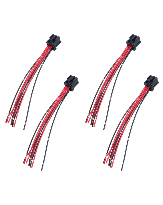 Conector de monitor 4PCS para escavadeira Kobelco SK200-6 SK200-6E