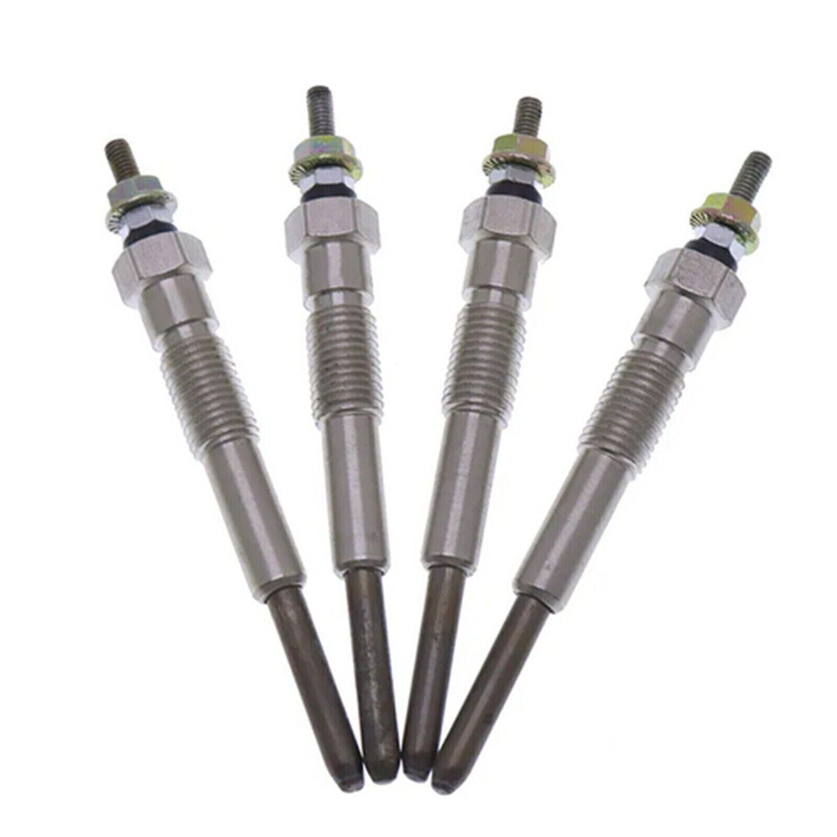 4PCS Plug Glows 600-815-2761 12V for Komatsu Engine 4D95 4D95S Forklifts FD20-T11 FD25-T11 - Sinocmp
