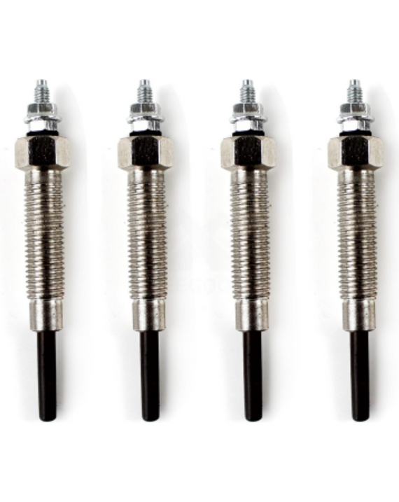 4 pces s4l s4l2 velas de brilho mm409510 30666-57300 para o carregador compacto da empilhadeira do trator tcm do motor de mitsubishi