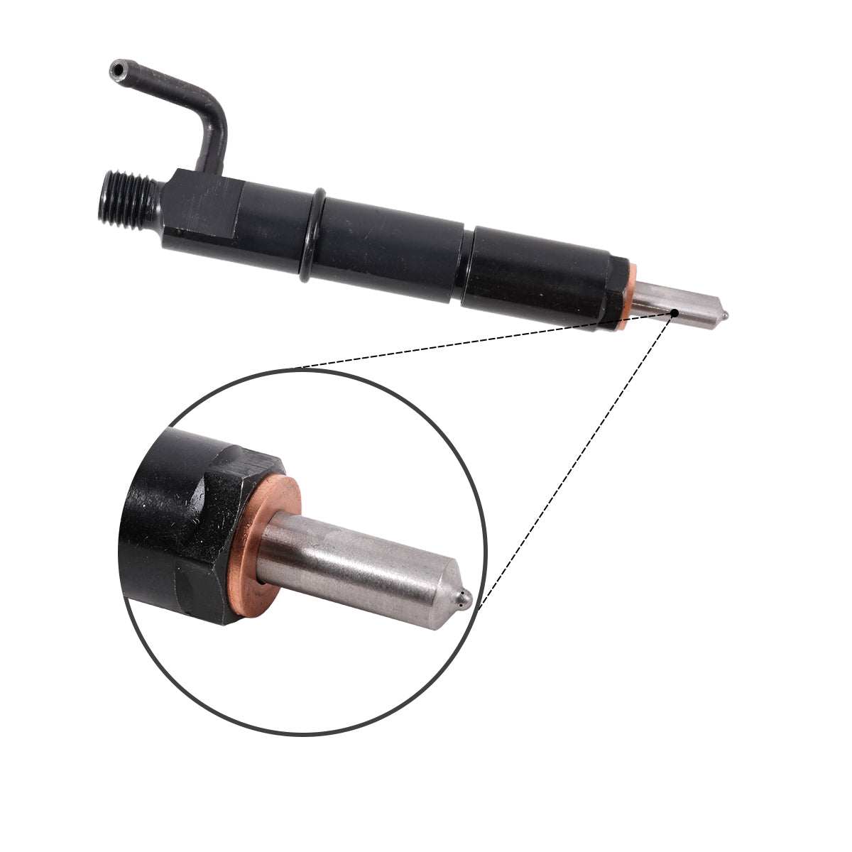 4PCS/6PCS Fuel Injector 212-8470 2128470 for CAT Caterpillar Excavator 311C 312C 312CL - Nozzle
