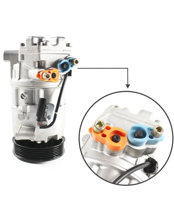 4PK 12V CSE613 64529182793 64509156821 Compressor de ar condicionado para BMW E90