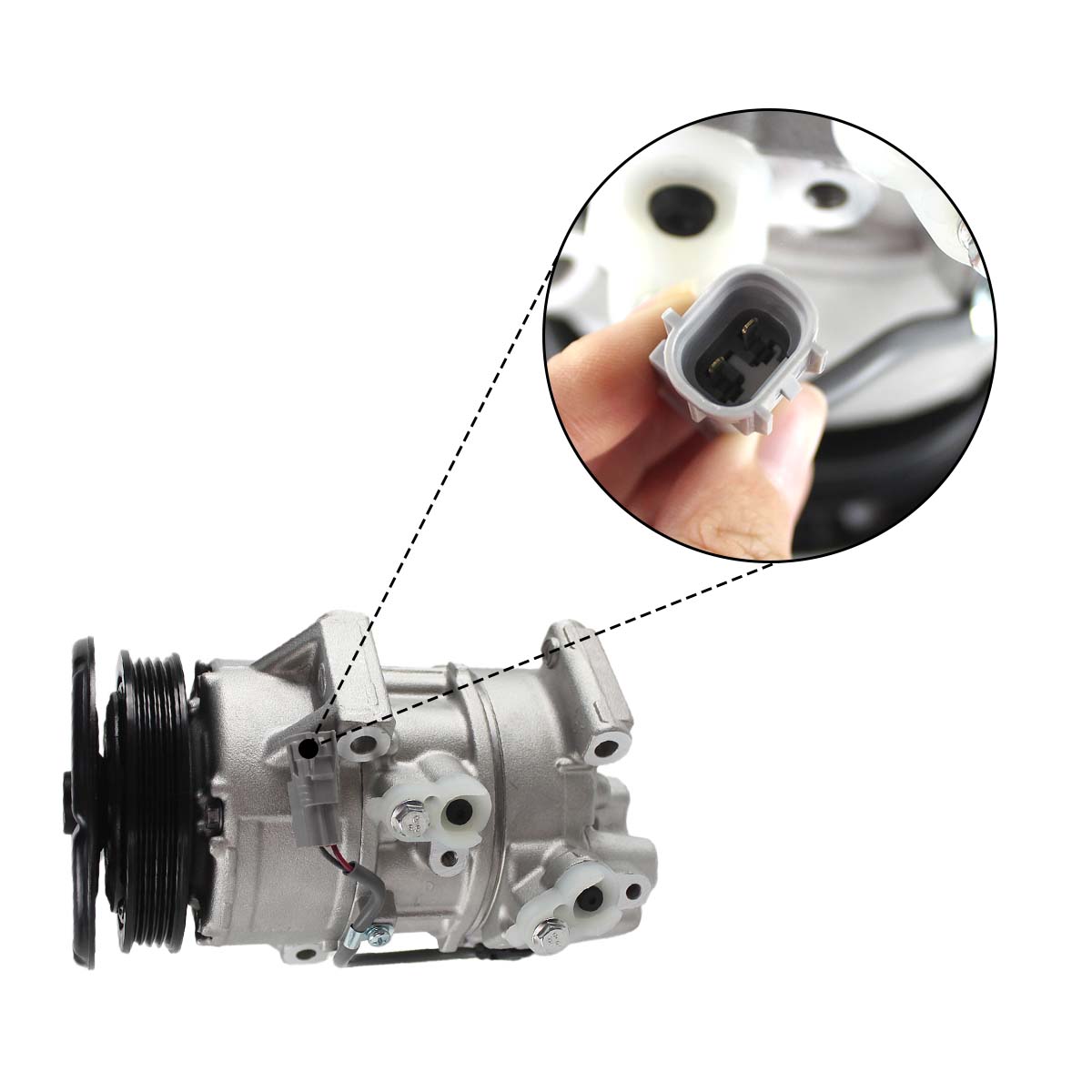 4PK A/C Compressor 447260-1178 for Toyota Yaris 2007-2013